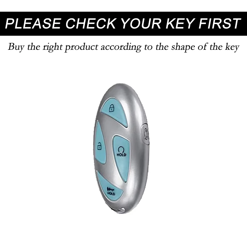 5 Buttons Car Key Case Cover for Hyundai Tucson 2025 Kona Ioniq Santa Fe MX5 StubHub 2024 IONIQ 6 Key Cover Keychain Accessories