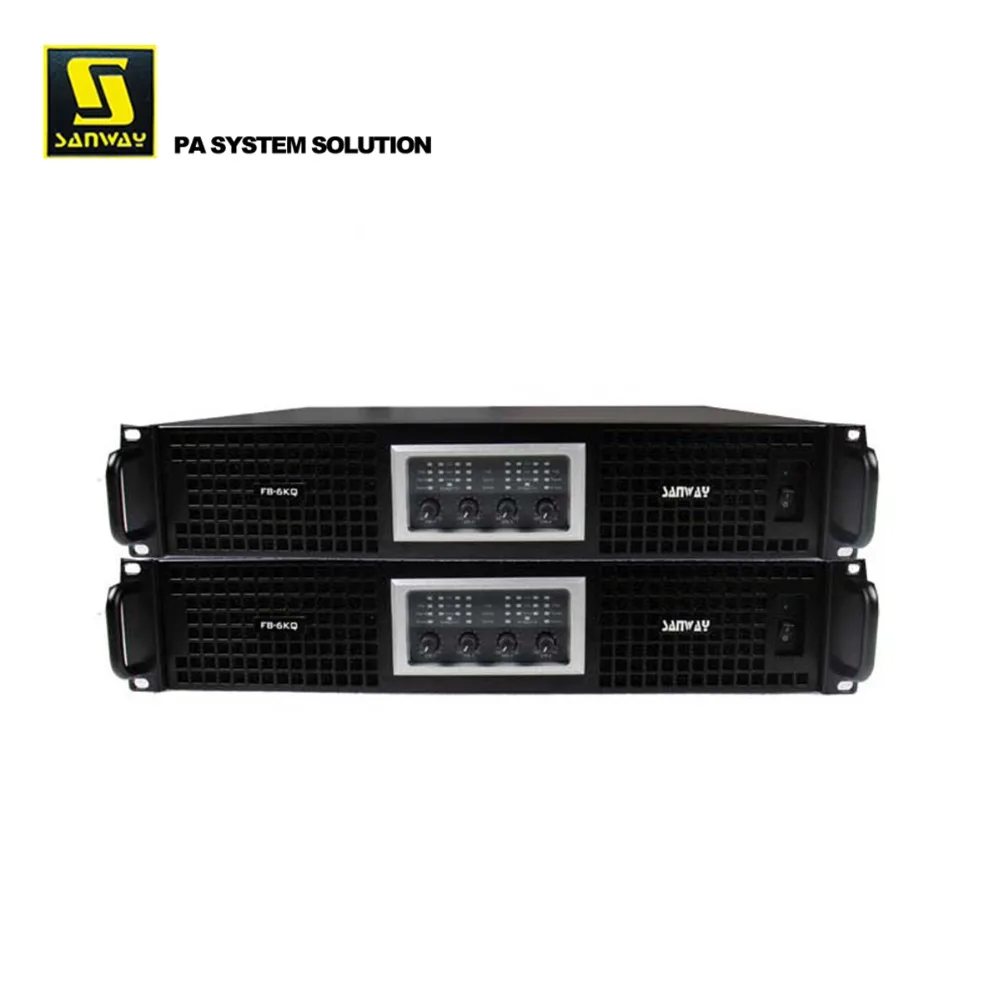 FB-6KQ Sound System 4 Channel High End Audio Stereo Power Amplifier