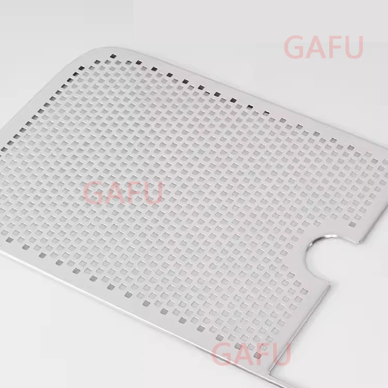 ل BYD معادلة ليوبارد 5 سيارة الباب الخلفي القرن غطاء الفولاذ المقاوم للصدأ التصحيح ديكور السيارات الداخلي واقية الملحقات #5