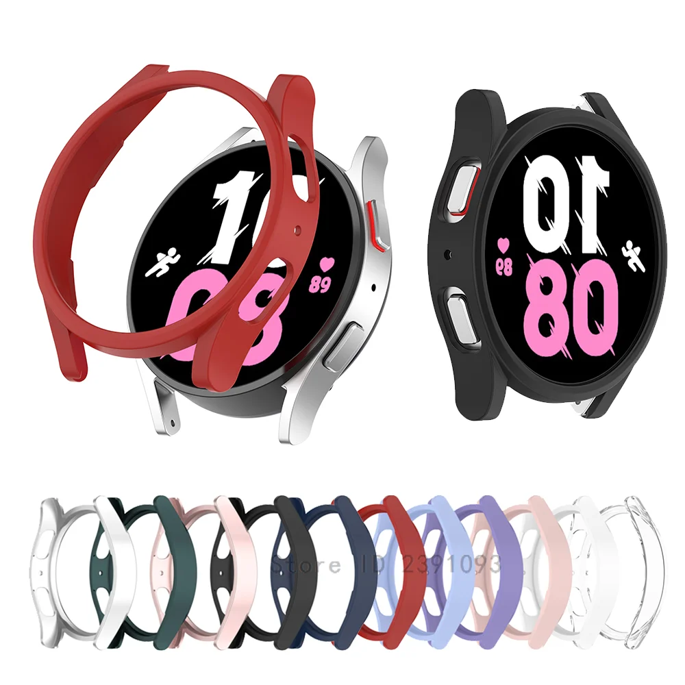 واقية الحال بالنسبة لسامسونج غالاكسي ساعة 5 40 مللي متر 44 مللي متر قطعة واقية قذيفة ل غالاكسي Watch4 40 مللي متر 44 مللي متر حامي الساعات الذكية Fram