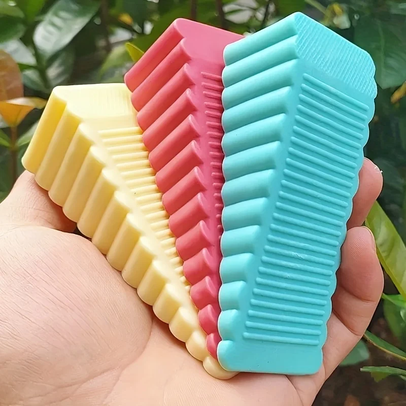 Windproof Door Plug Without Punching Creative Silicone Door Plug Household Security Door Wedge Anti-Clip Door Card
