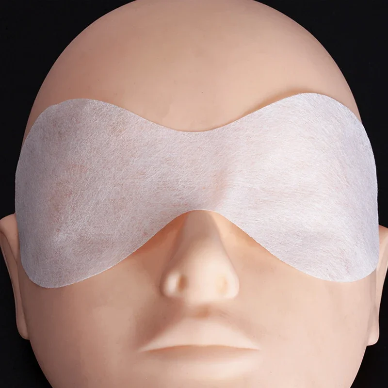 1 Bag 80pcs/100pcs Disposable DIY Silk Natural Cotton Eye Paper Mask Women Essential Product Eye Mask