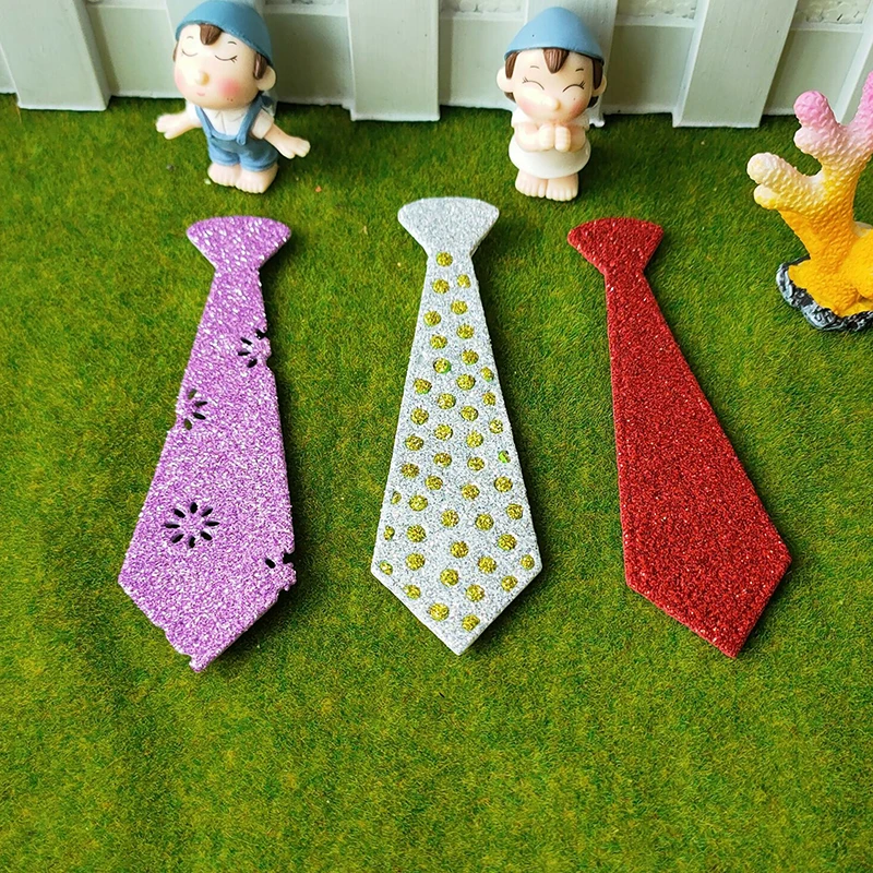 New 3 Pcs Men’s tie Metal cutting die mould scrapbook decoration embossed photo album decoration card making DIY handicrafts