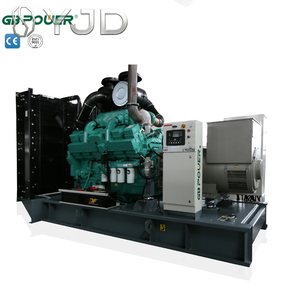 600kva 3 Phase Diesel Generator 50Hz 1500 RPM for Engine KTA19G3A Silent Sound Proof Type with ATS and 24V DC Electric Start