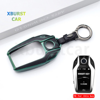 TPU Leather For BMW I8 I12 I15 G01 X3 X4 G02 G05 X5 G07 X7 G30 G12 G11 G32 G31 5 7 Series LED Display Key Case Case Accessories