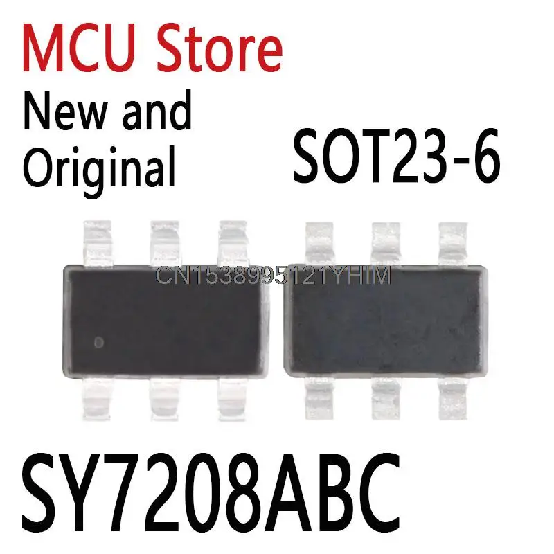 100PCS New and Original  SOT23-6 SY7208 SOT SOT-23 SY7208ABC