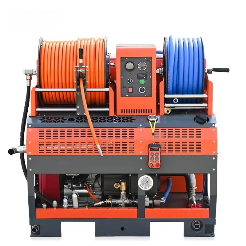 

Amjet 4350psi40 Liters Per Minute Spray Washing Machine Cleaning of Pipes From 50 mm to 300 mm Suitable for Commercial Plumbing