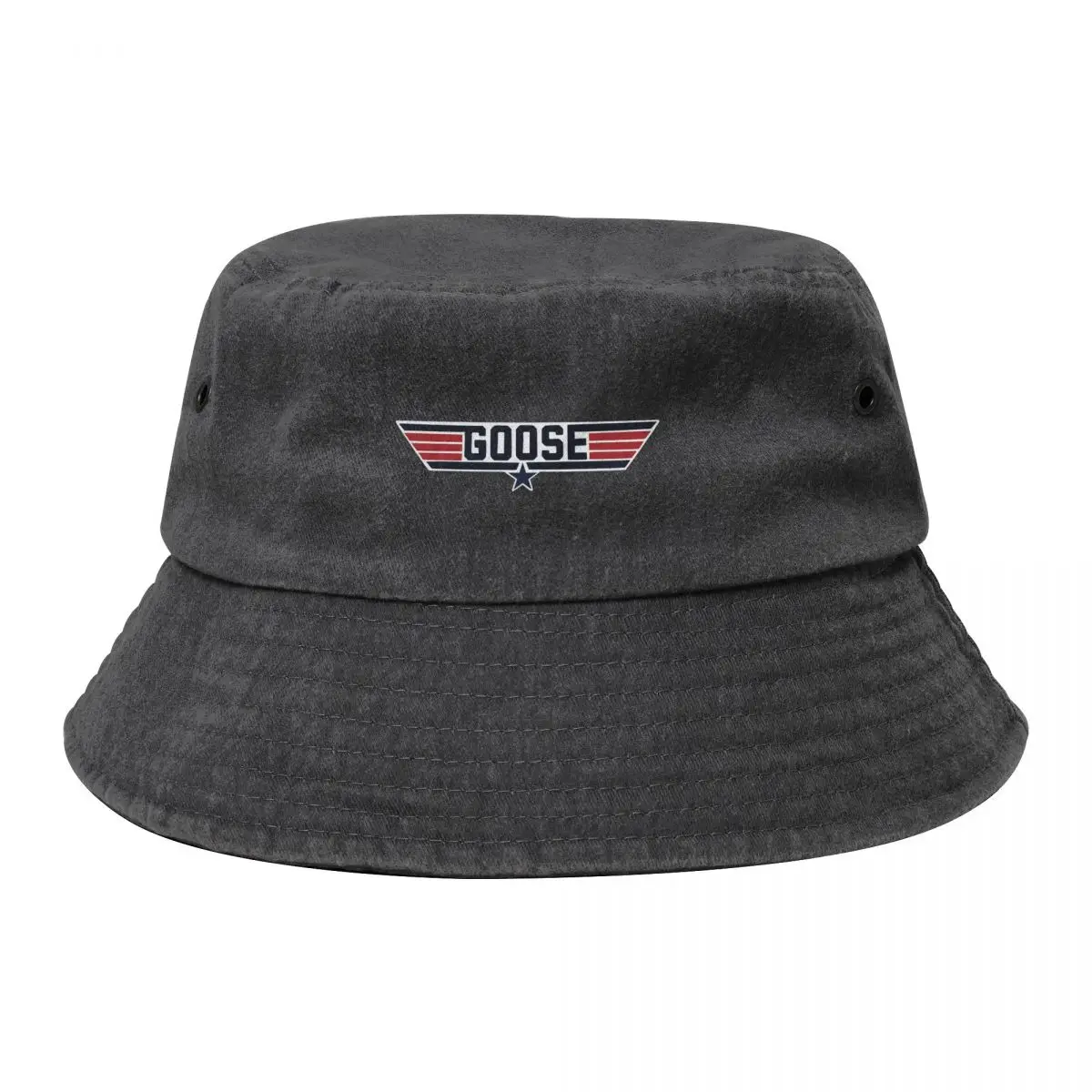 

Top Gun: Goose Bucket Hat Vintage Golf Hat Man Designer Hat Icon Men Women's