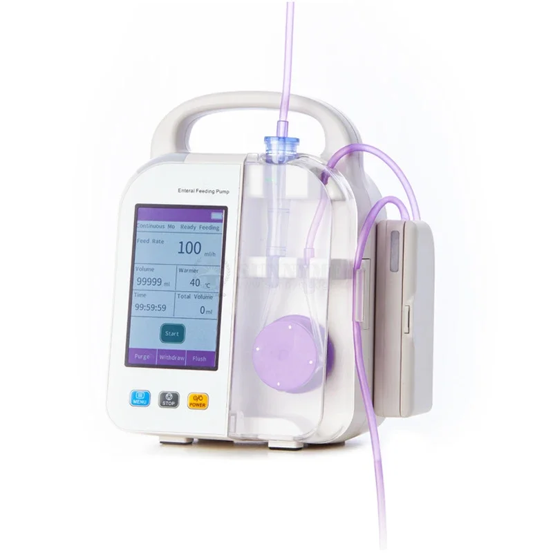 SY-G091 China Effective Portable Mini Medical Nutrition Enteral Feeding Pump with Standard Heating Device