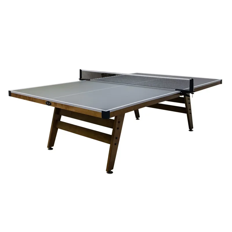 Table tennis table international standard luxury solid wood antique style table tennis table, two sets
