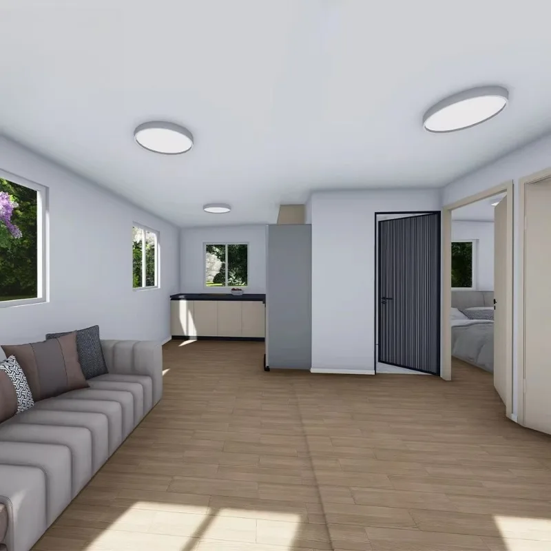 Premium Modular Foldable House Steel Structure Prefabricated Container Home 20ft 40ft Optional Temporary Office Camp Housing