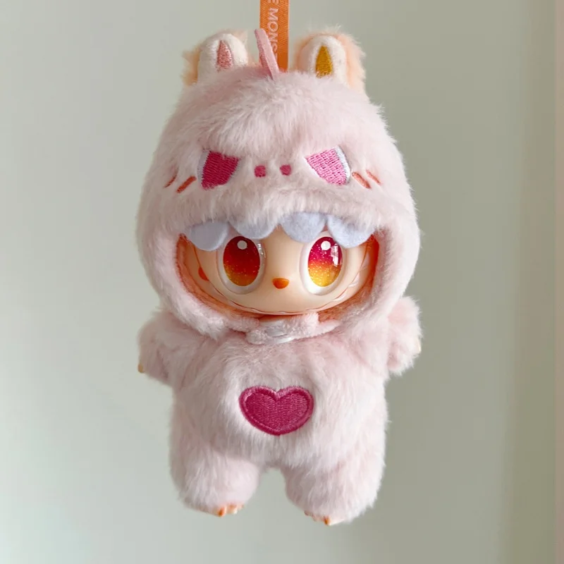 【Kleding】Schattige poppenkleertjes geschikt voor 10 cm LABUBU eerste tot derde generatie dinosaurusset poppenkleertjes en verkleedaccessoires