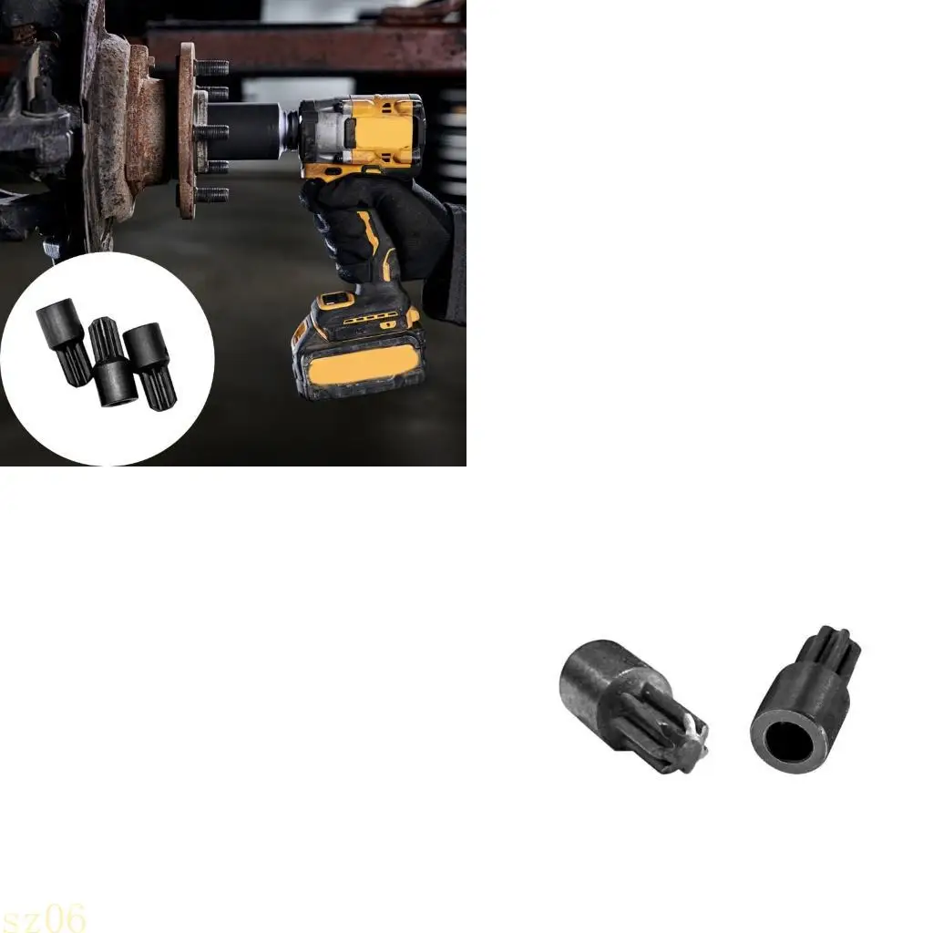 Q2Q4 Stable Torque Output 7 Tooth Metal Gears Electric Screwdriver Drill Tool Motor Gear for 5mm Shaft