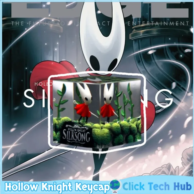 

Hollow Knight Keycap Silk Song Game Theme Keycap Cube Resin Keycap Miniature Scene Mechanical Keyboard Keycap Handheld Gift Esc