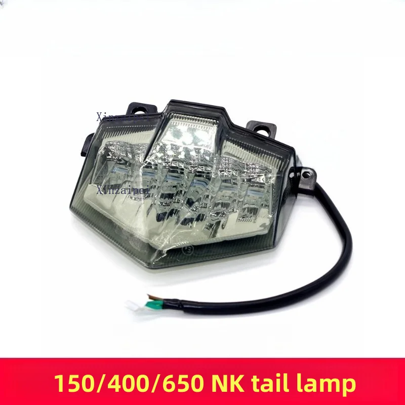 For CFMOTO 150NK 400NK（2016-2021） 650NK(2016-2020) Tail Lamp （Old triangular plug）Rear Taillight Assembly Rear Brake Light
