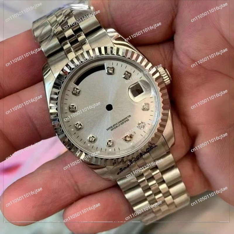 For Substitute Log Titanium-plated Case, Suitable for 2836 2834 Case, No Movement, Men's 36 Case, Watch Accessories