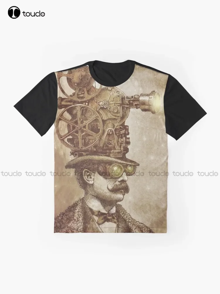 The Projectionist (Sepia Option) Graphic T-Shirt Digital Printing Tee Shirts Streetwear Xxs-5Xl New Popular Unisex