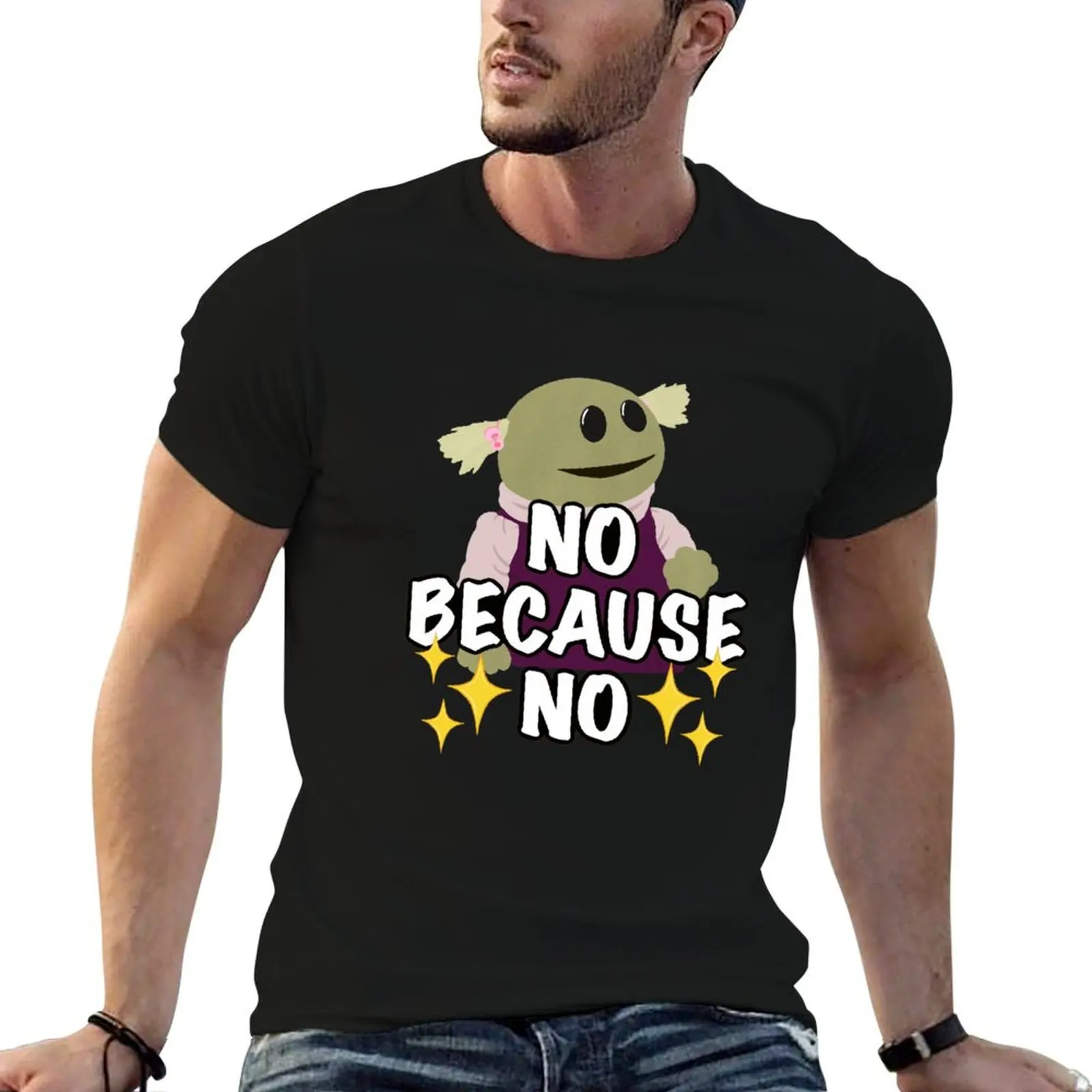 

t t for T-Shirt - Because shirts border) No essential man printed No (no Nanalan shirt