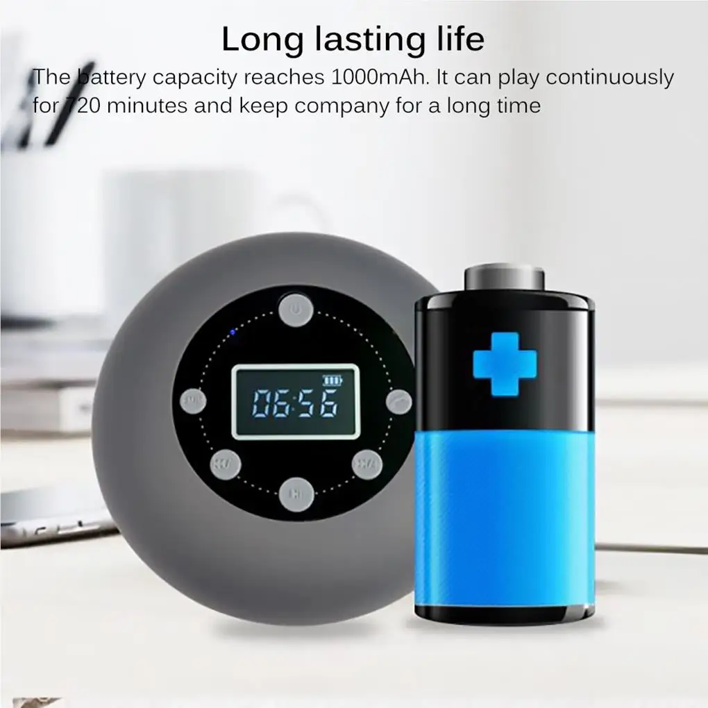 

Waterproof Speaker with Microphone Stereo Sound Music Player Loudspeaker