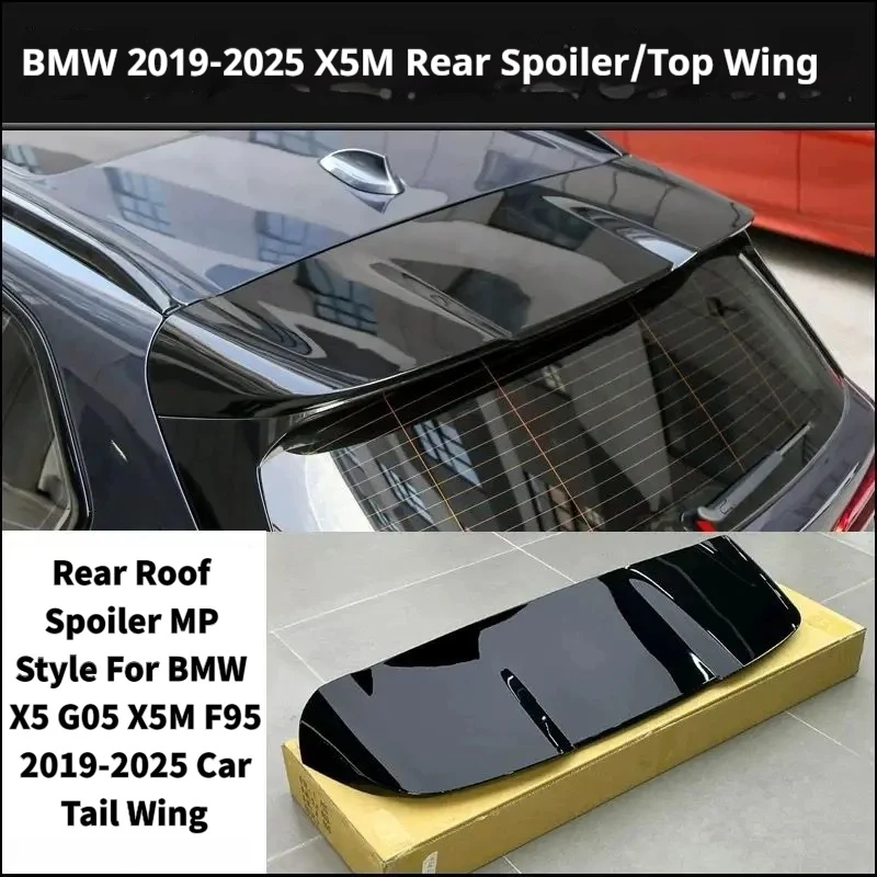 Performance-Style Dachheckspoiler für X5 G05 X5M F95 2019-2025 Auto-Exterieur Heckflügel Spoiler