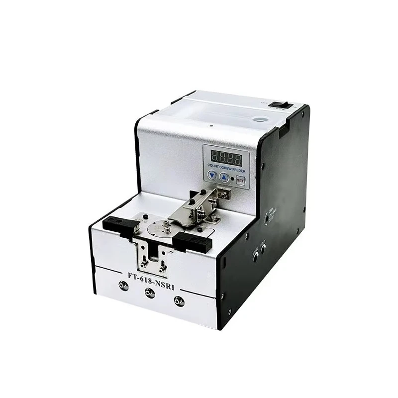 FUMA FT-618-NSRI Large Capacity 800CC Rotary Screw Feeding Machine Automation Screw Feeder 1-6mm Adjustable for Test Instruments