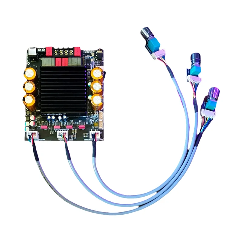 DIGIT-Digital Amplifier Board 3002TPRO QCC3034 Bluetooth 300W+ 300W 2.0 Channel APTX Lossless Amplifier Speaker Board