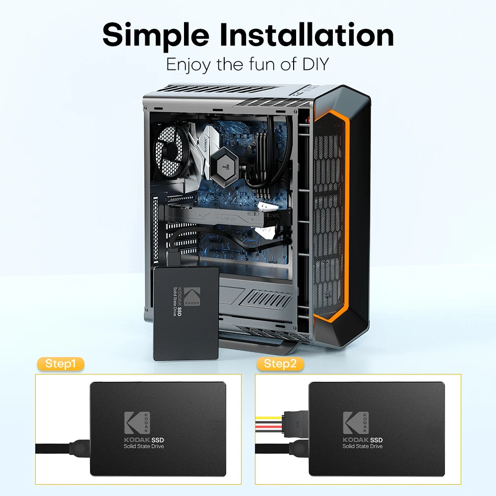 코닥 X120 PRO SSD 드라이브 HDD 2.5 하드 디스크 SSD 120GB 1TB 512GB 128GB 256GB HD SATA 디스크 내장 하드 드라이브 노트북 컴퓨터용