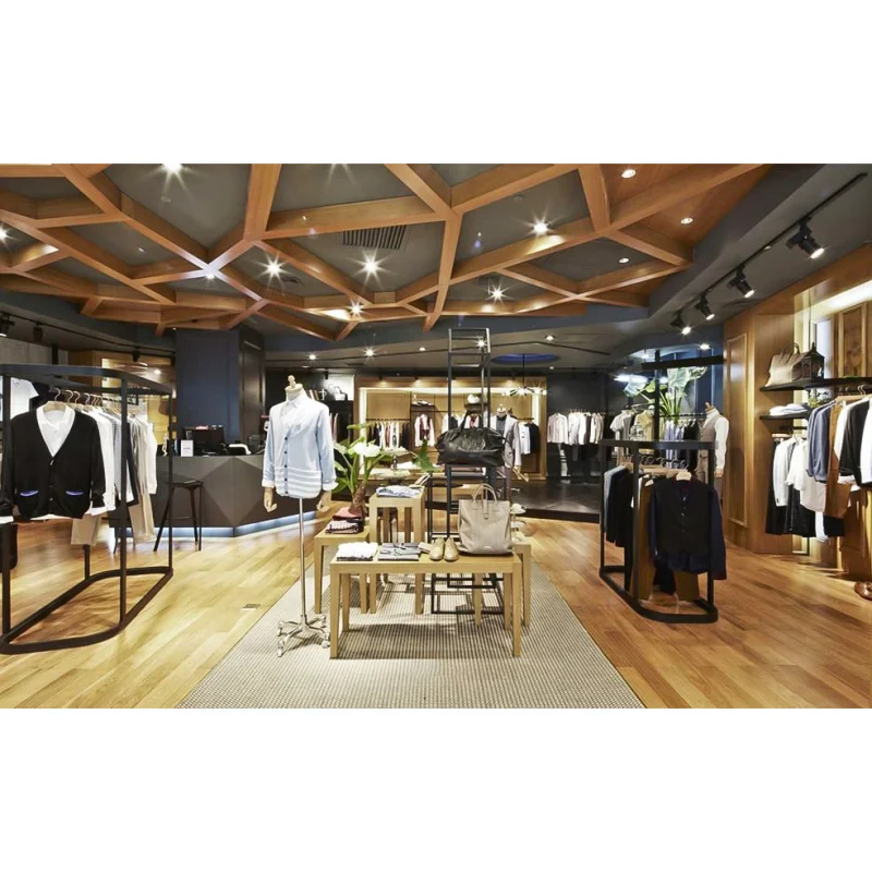（customized）Customized Design Men Clothing Store Display Furniture Shop Decoration