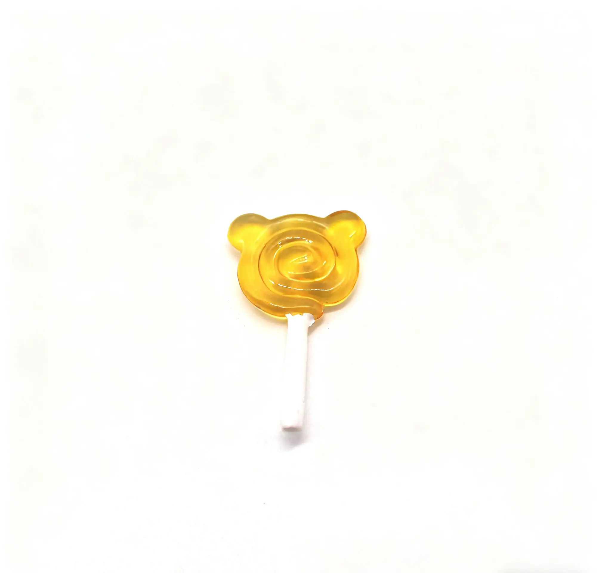 30 szt. Miniaturowe lizaki do domku dla lalek - Mikroakcesoria do zabawy z jedzeniem, kolorowe, małe cukierki w kształcie misia do dekoracji domku dla lalek