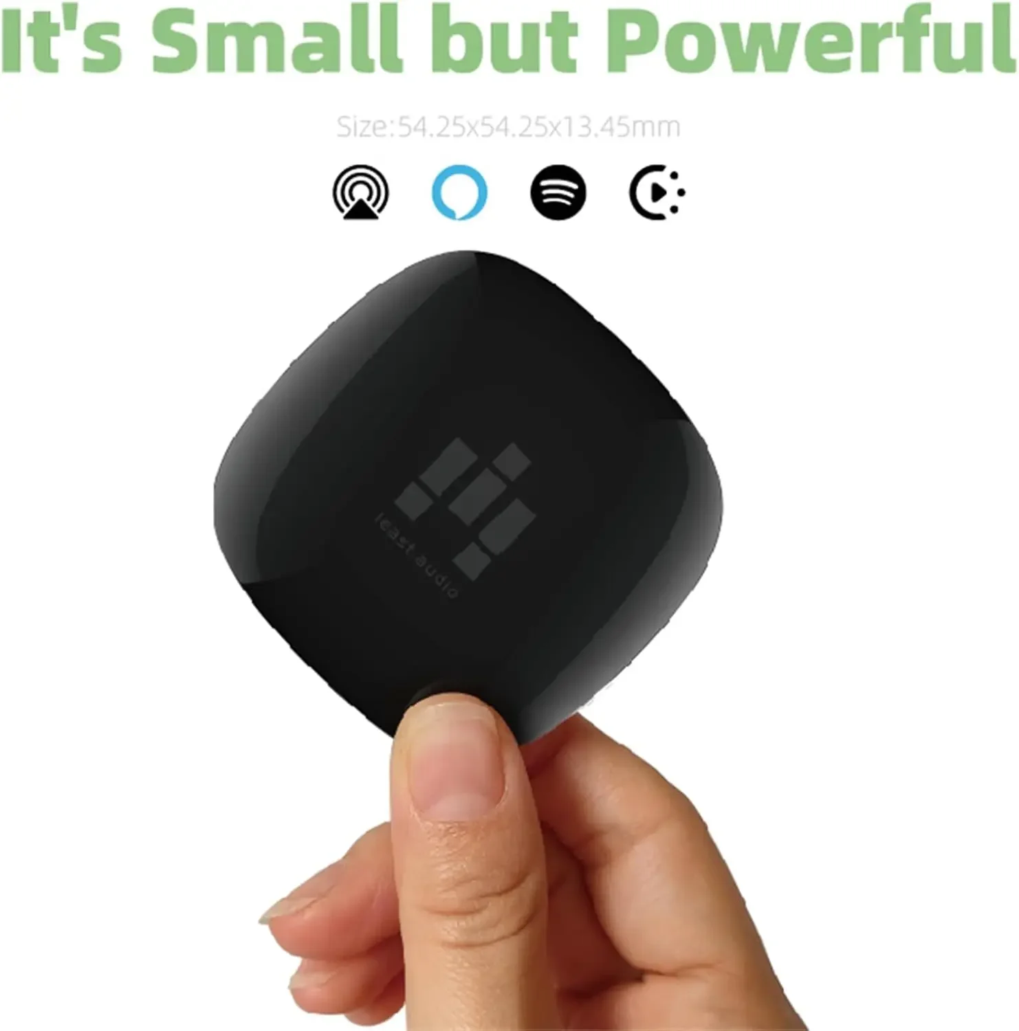 Olio Bluetooth 5.2 HiFi Receiver | LDAC Hi-Res Audio, 3.5mm/RCA Outputs | Long-Range, Multiroom & Volume Control