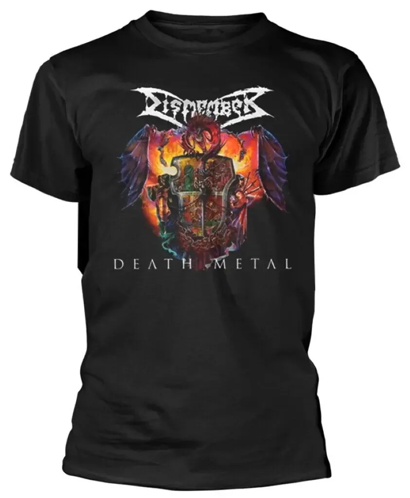 Dismember Death Metal Black T Shirt New Official