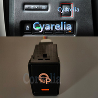 Orange Light Car Automatic Parking Switch with Connecting Wire for Nissan Teana Sylphy Qashqai X-TRAIL Bluebird Murano Serena