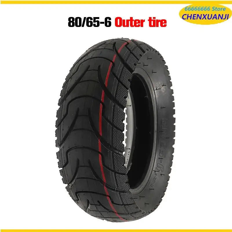 

Высококачественная шина 80/65-6, внешняя резиновая покрышка, 10-дюймовое колесо для электросамоката Zero.