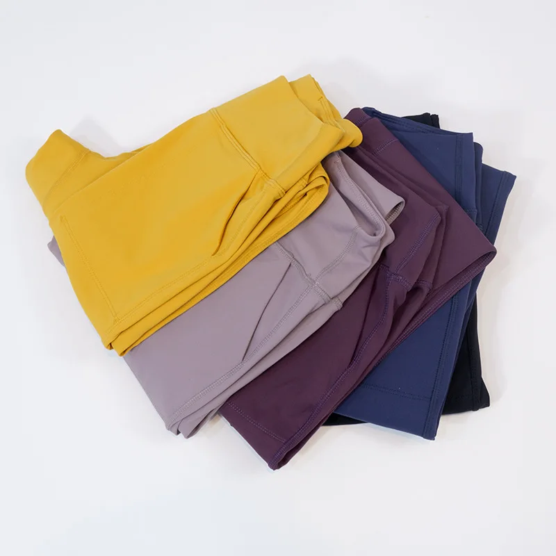 بنطلون يوغا طويل مرن عالي الخصر للنساء مع جيوب خارجية وأصفاد مريحة للكاحل وخصر مرن لصالة الألعاب الرياضية واليوجا