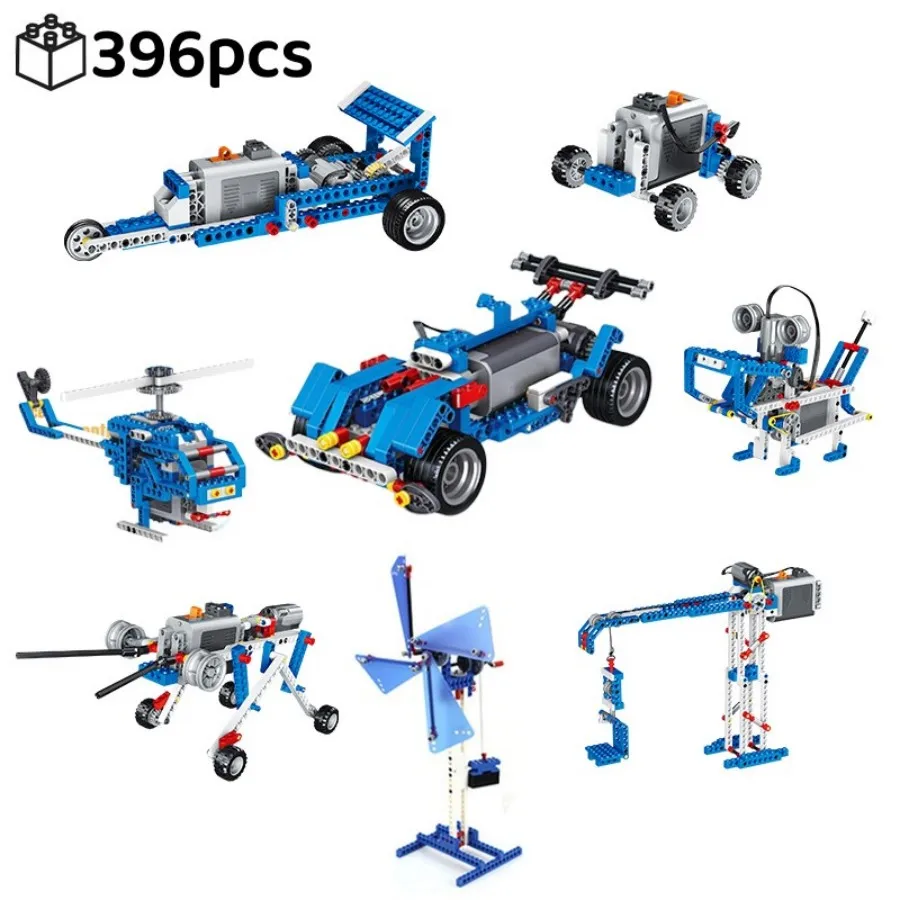 9686 Technical Parts Multi Technology Programming Educational Students Learn Building Blocks Control Power Function Kid Toy Gift