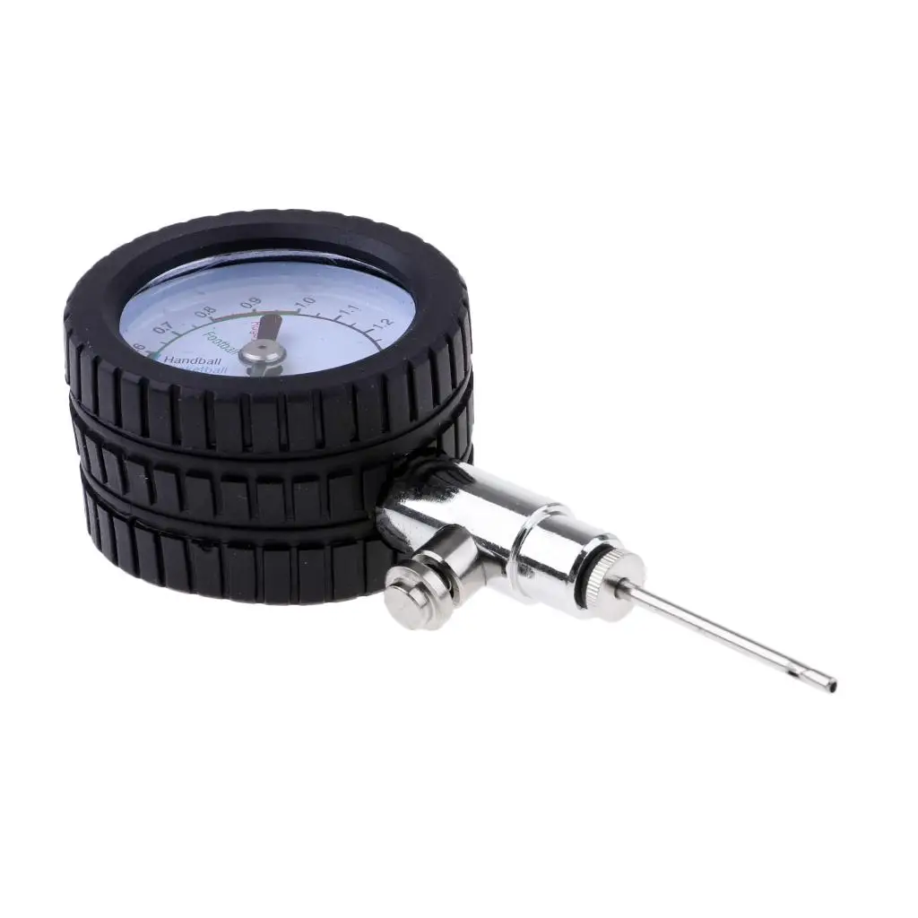 Portable Dial Type Needle Air Pressure Gauge for All Inflatable Balls like football, basketball