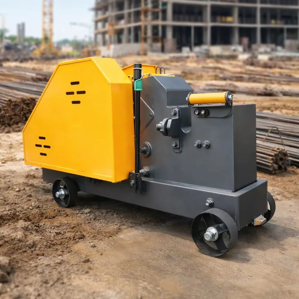 

Automatic Rebar Cutting Machine Heavy Duty Shearing Machine For Flat Steel And Deformed Steel Bar Cutting Tool