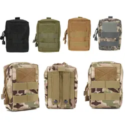 Tactical Molle System Medical Pouch 1000D Utility EDC Tool Accessory Waist Pack Phone Case Airsoft Hunting Pouch