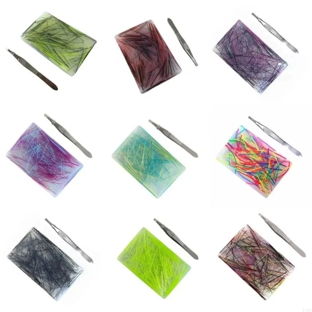 Silicone Skin Picking Toys Portable Soft Skin Skin Picking Fidget Toy Rehabilitation Aid Anti Anxiety Picky Pad Kids Gifts