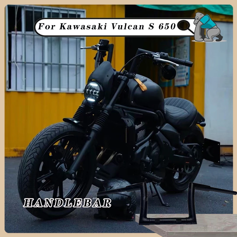

Мотоциклетная ручка толщиной 22 мм, вешалка для руля Ape, совместимая с модифицированным рулем для Kawasaki Vulcans 650 Vulcan S 650 S650
