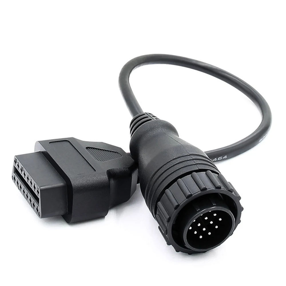 

14 Pin To OBD2 16 Pin Cable Car Diagnostic Connector OBDII Adapter for Mercedes Benz 14 Pin to 16 Pin OBD