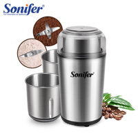 Detachable Electric Coffee Grinder Dry&Wet 2 In 1 Grass Nuts Herbs Grains Pepper Spice Flour Mill Coffee Beans Grinde Sonifer