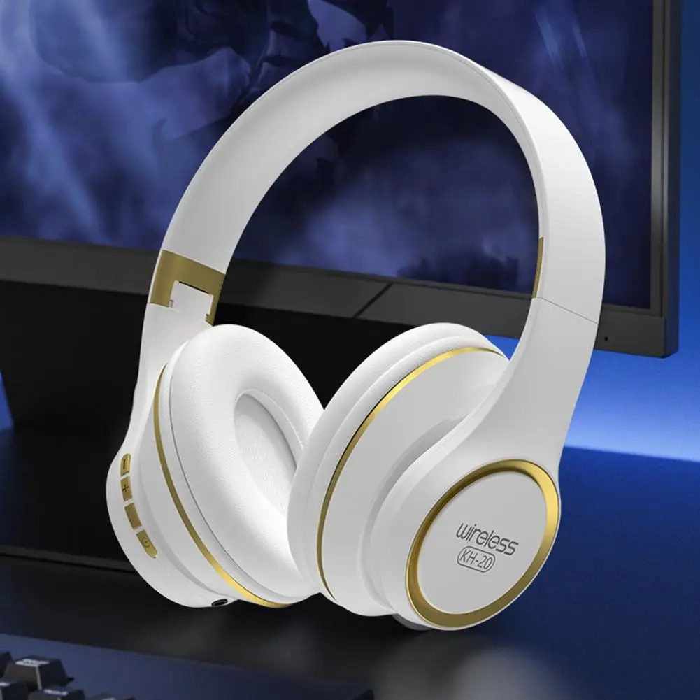 Bluetooth-наушники KH20, беспроводные наушники-вкладыши с микрофоном, легкая гарнитура для ноутбуков и ПК