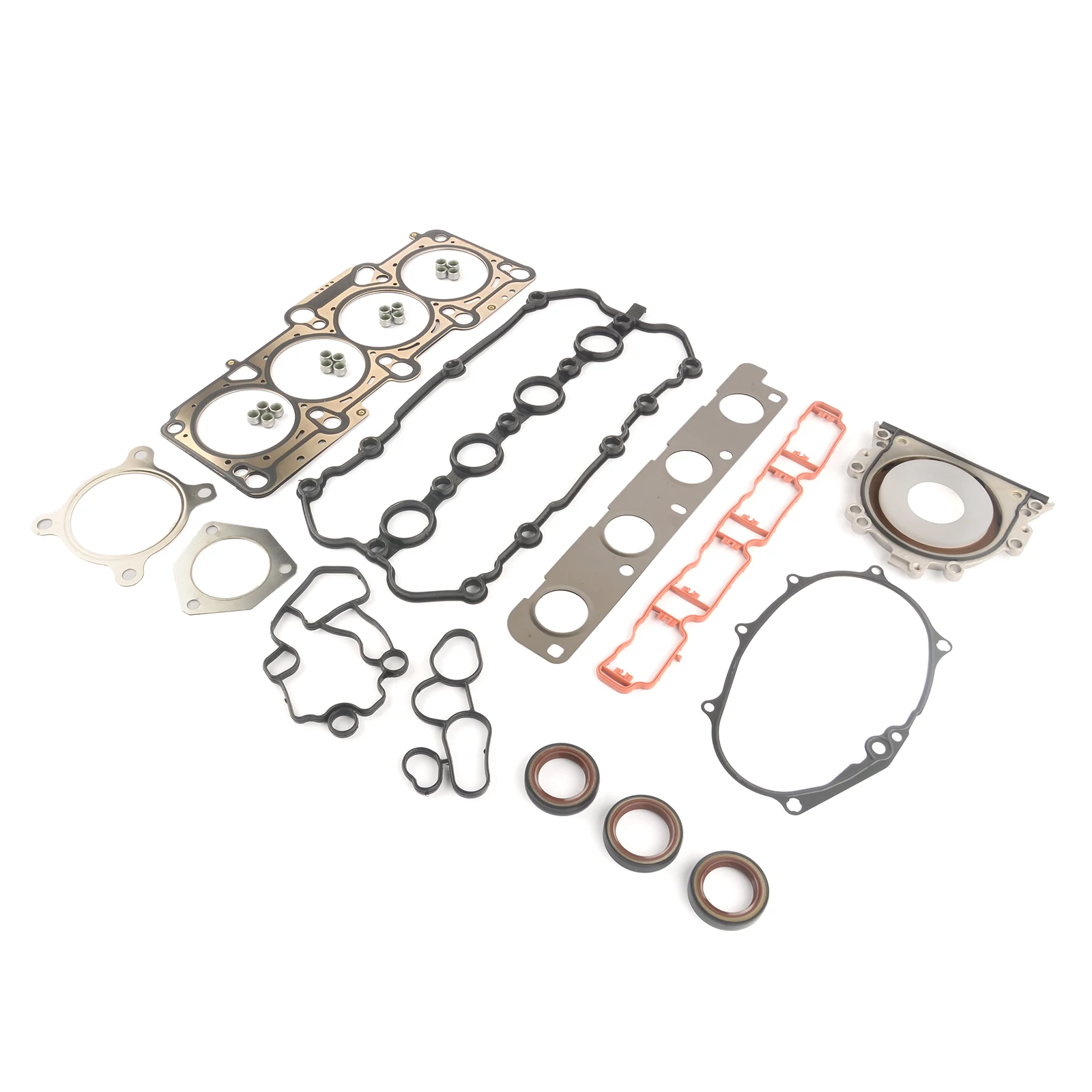 AP01 محرك طوقا النفط الأختام عدة لشركة فولكس فاجن GTI جولف باسات أودي A3 A4 A6 TT سكودا مقعد 06A 103171 أ
