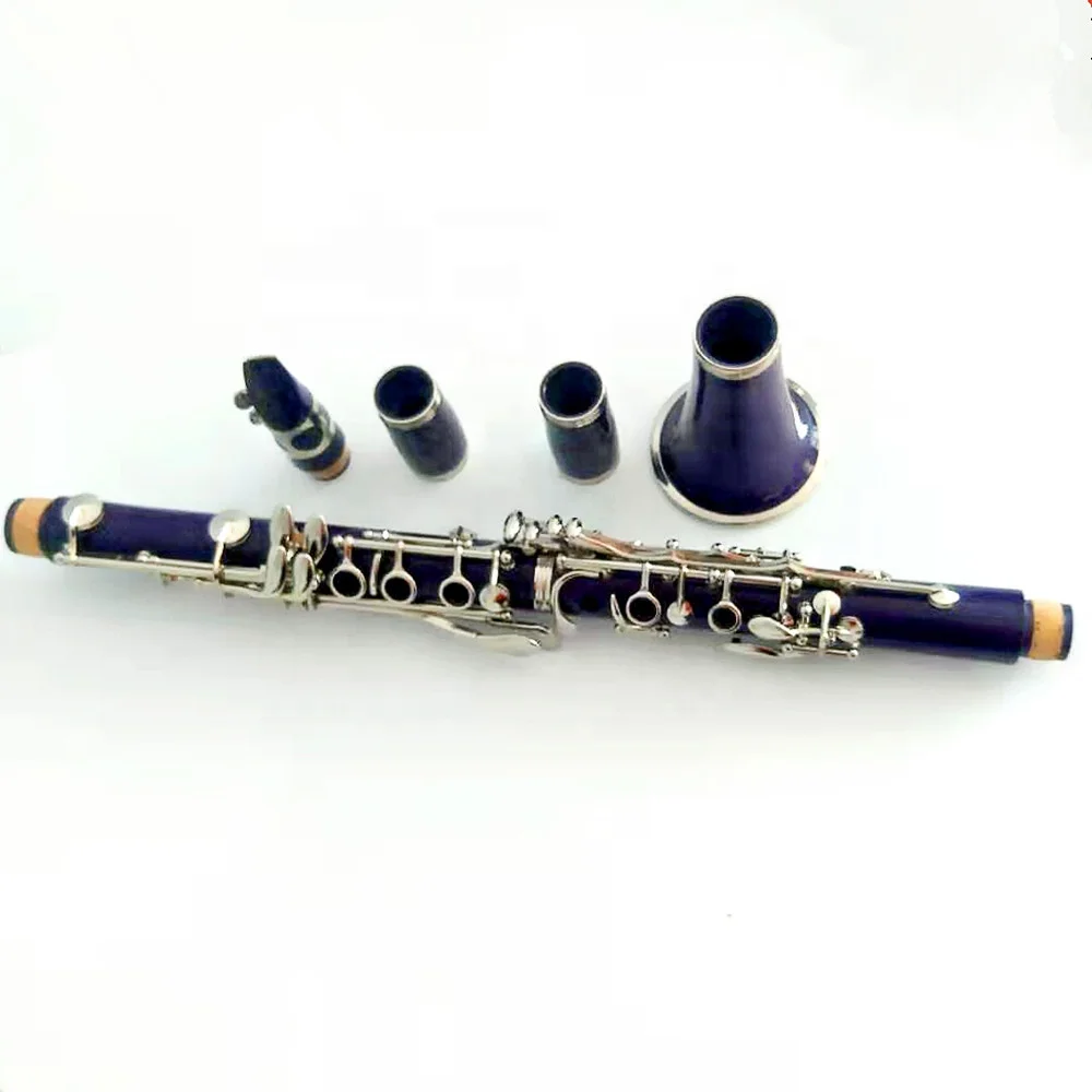 17 Keys Professional Nickel Plated ABS resin Bb Clarinet