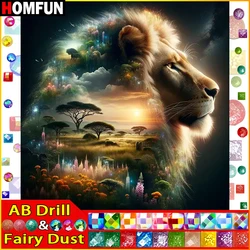 HOMFUN Fairy Dust AB Diamond Painting