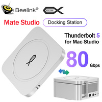 NEW Beelink Mate Studio Docking Station Support Thunderblot5 for for Mac Mini M4/M4 Pro Any Mini PC Laptop Desktop Computer USB4