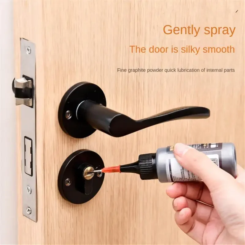 Powdered Graphite Lubricants Door Lock Lubricant Keyhole All Purpose Graphite Powder for Sliding Doors Stuck Locks Stiff