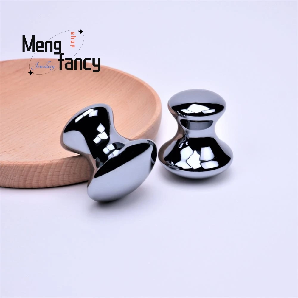 Natural Energy Stone Mushroom Head Terahertz Massager SPA Beauty Facial Meridians Simple Exquisite High-grade Fashion Jewelry