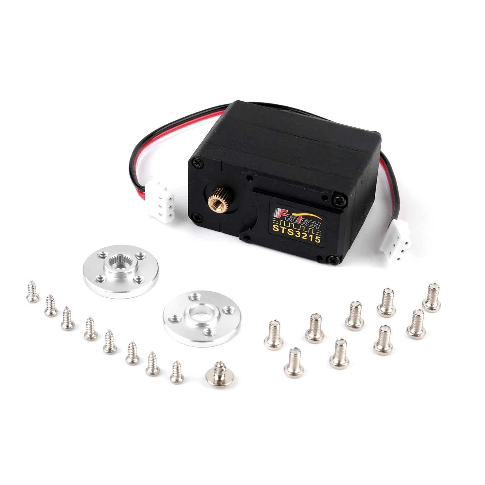 ST-3215 30kg Digital Servo 360° Magnetic Encoder High Torque Waterproof for RC Robot Arm Continuous Rotation Bracket
